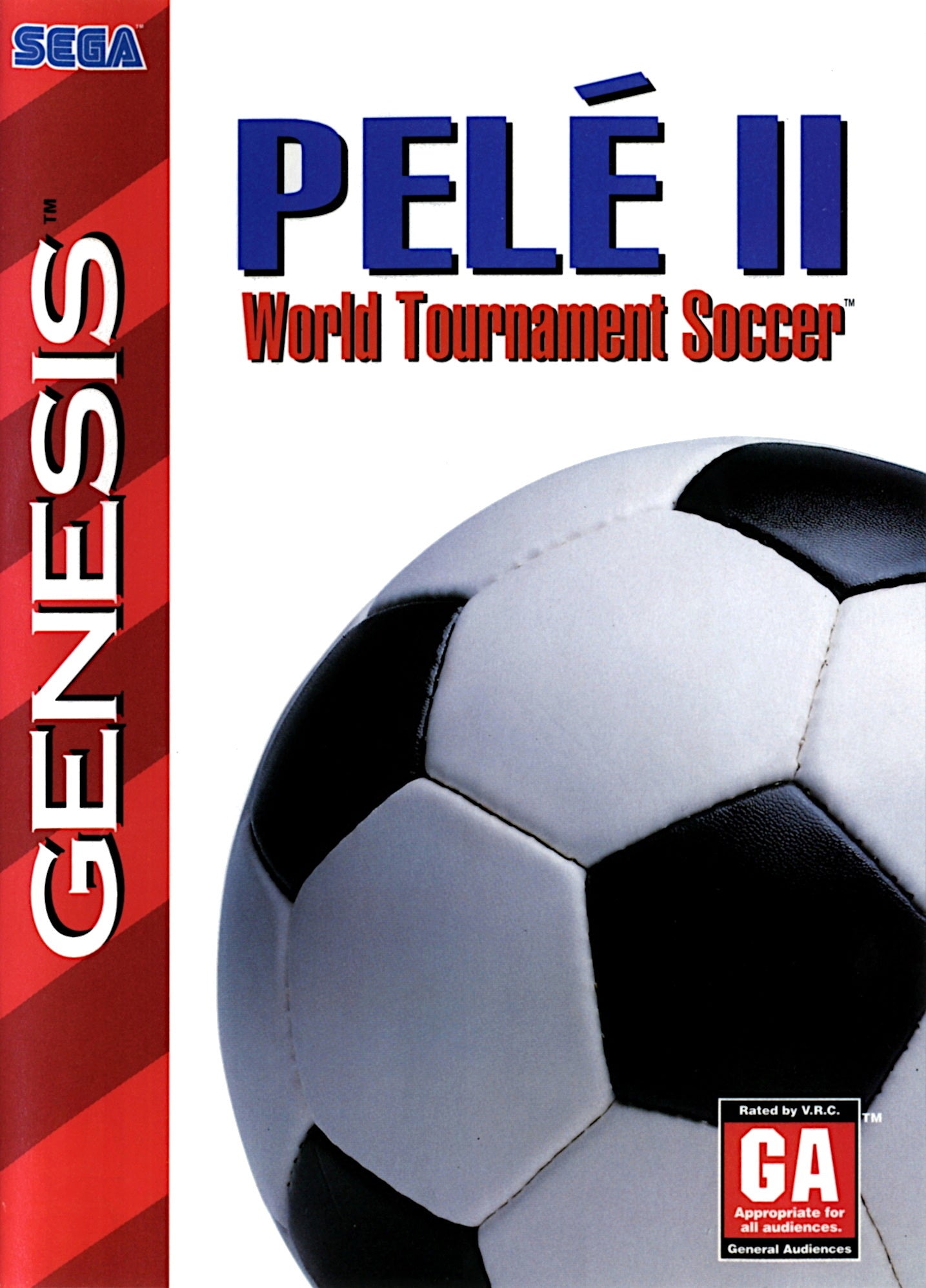 Pelé II: World Tournament Soccer - Sega Genesis