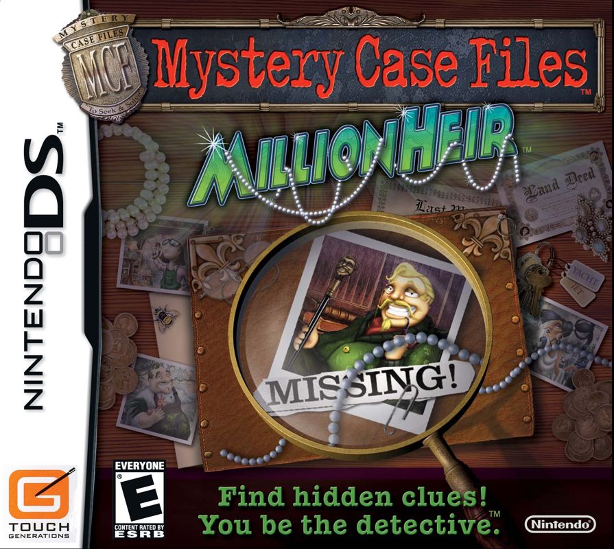 Mystery Case Files MillionHEIR - Nintendo DS