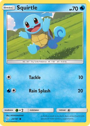 Squirtle (23) 023  SM  Team Up - Common