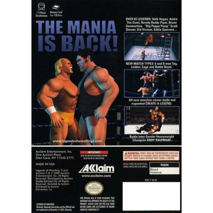 Legends Of Wrestling II