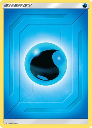 Water Energy (2019 Unnumbered)  - Reverse Holofoil SM  Team Up - Common
