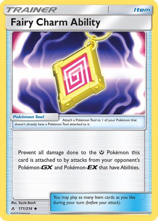 Fairy Charm Ability  - Reverse Holofoil SM  Unbroken Bonds - Uncommon