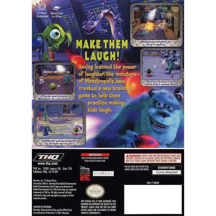 Monsters, Inc. Scream Arena - Nintendo GameCube