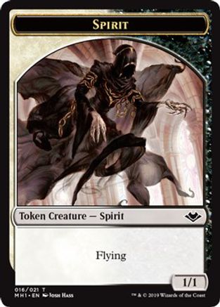 Spirit // Myr Double-Sided Token (MH1-16 // 19) - Modern Horizons