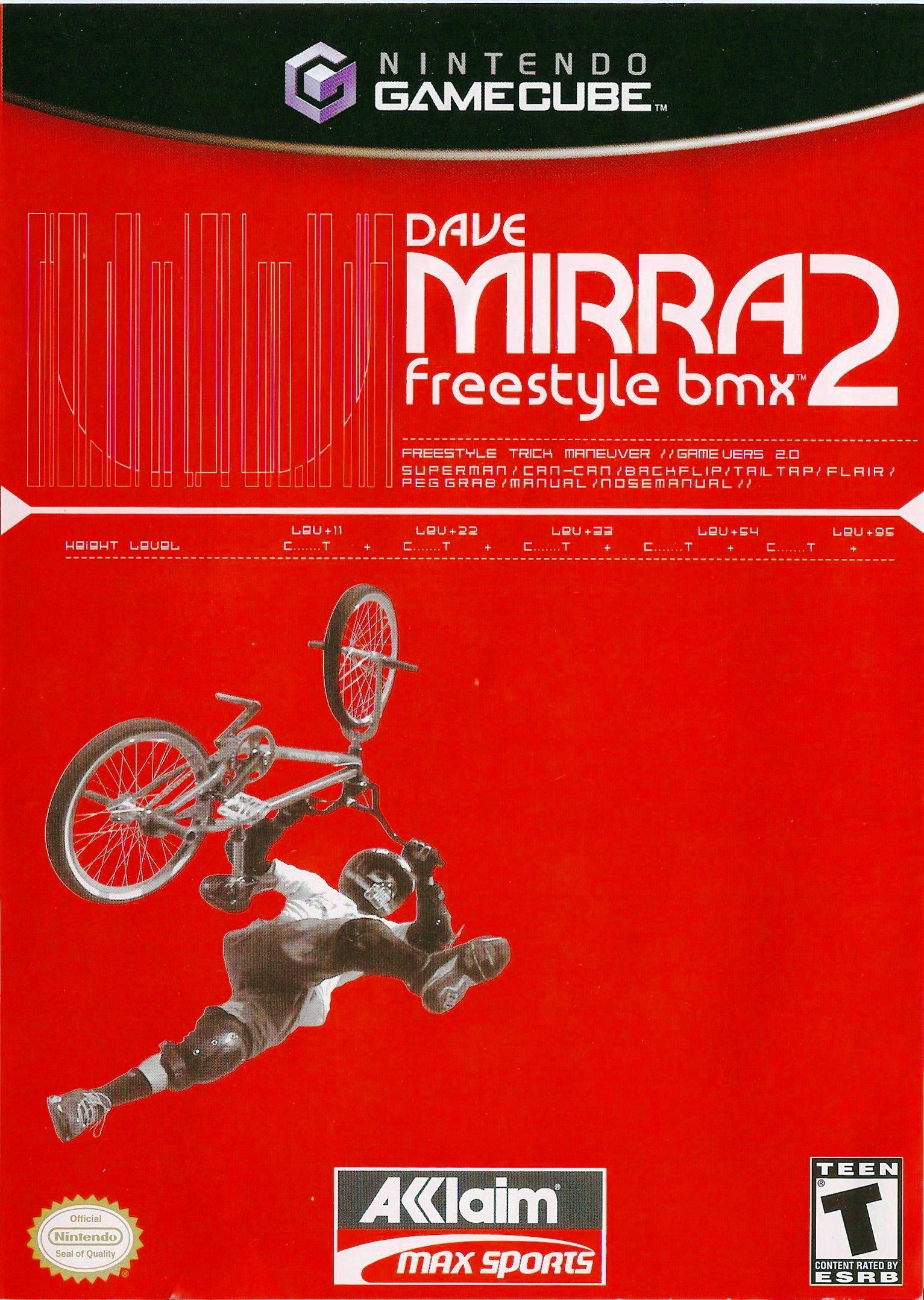 Dave Mirra Freestyle BMX 2 - Nintendo GameCube