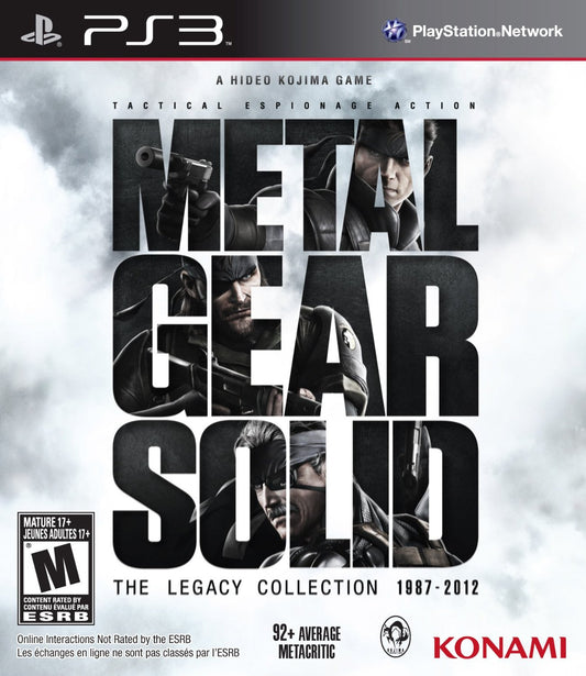 Metal Gear Solid The Legacy Collection 1987-2012
