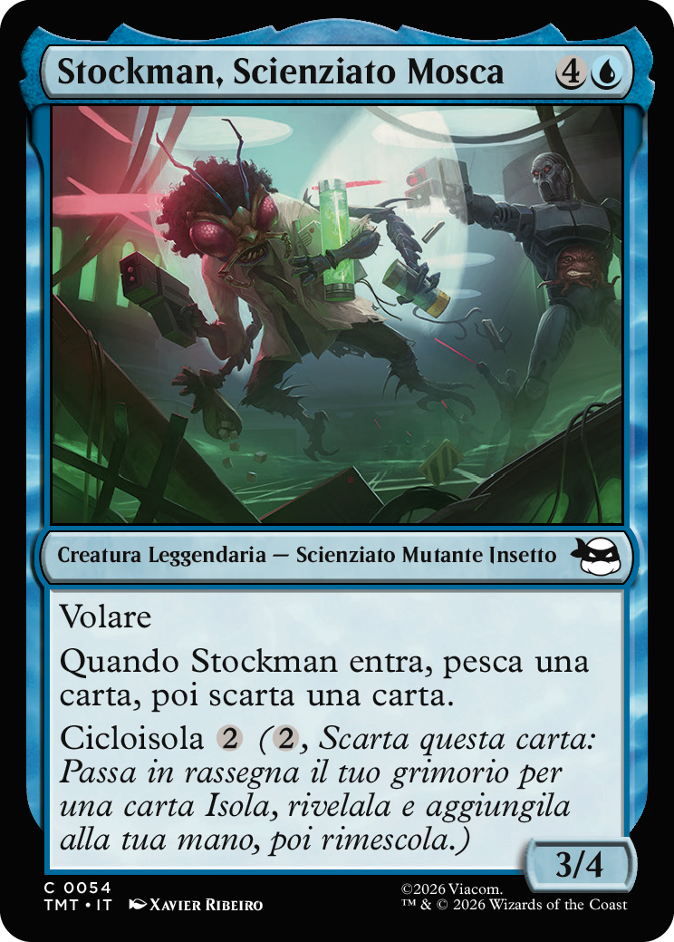 Stockman, Mad Fly-entist (TMT-054) - Teenage Mutant Ninja Turtles
