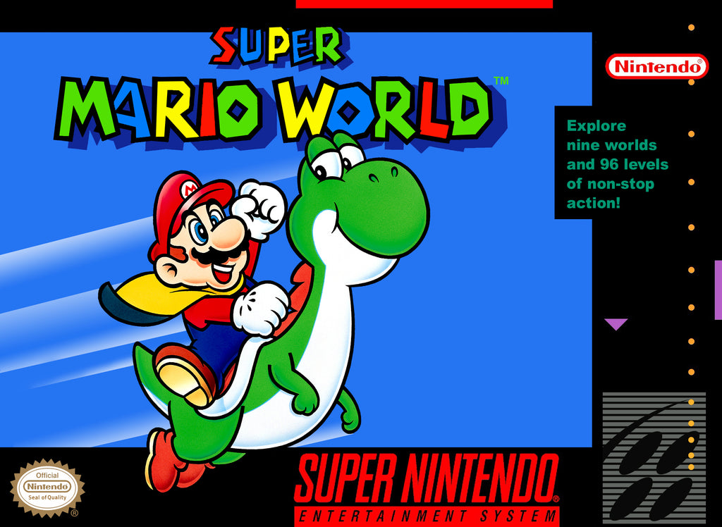 Super Mario World - Super Nintendo (SNES)