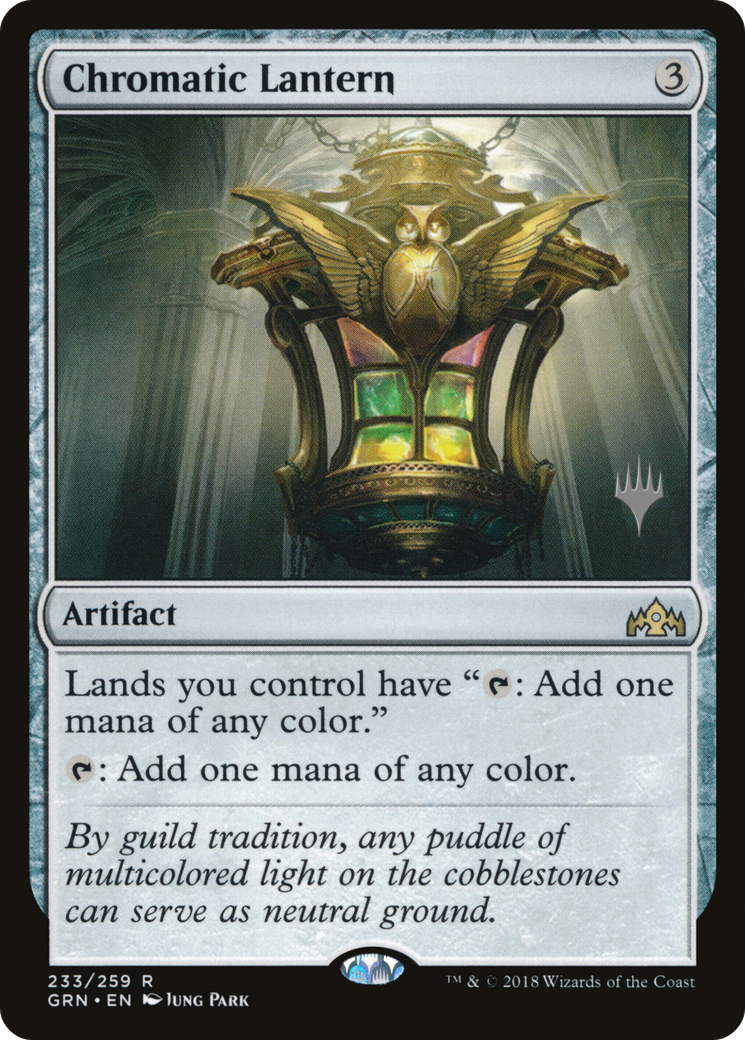 Chromatic Lantern (PPM20-233) - Guilds of Ravnica Promos