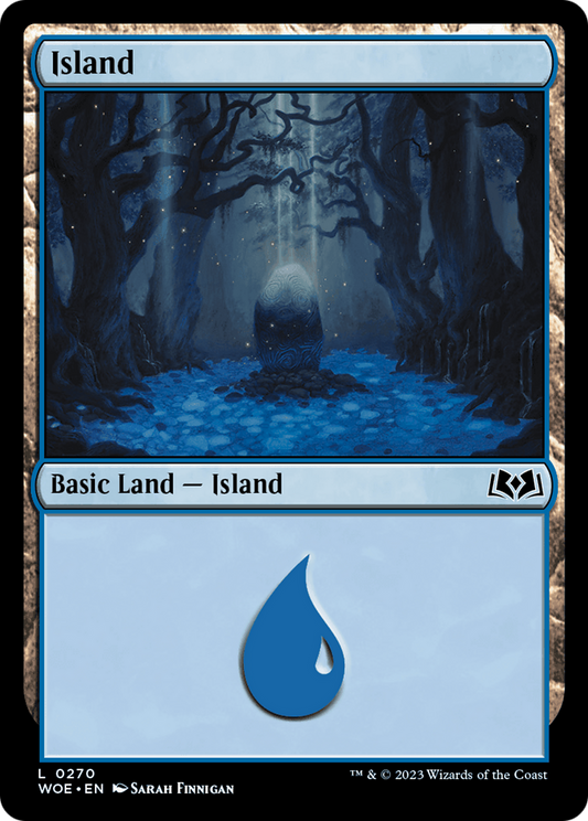 Island (WOE-270) - Wilds of Eldraine Foil