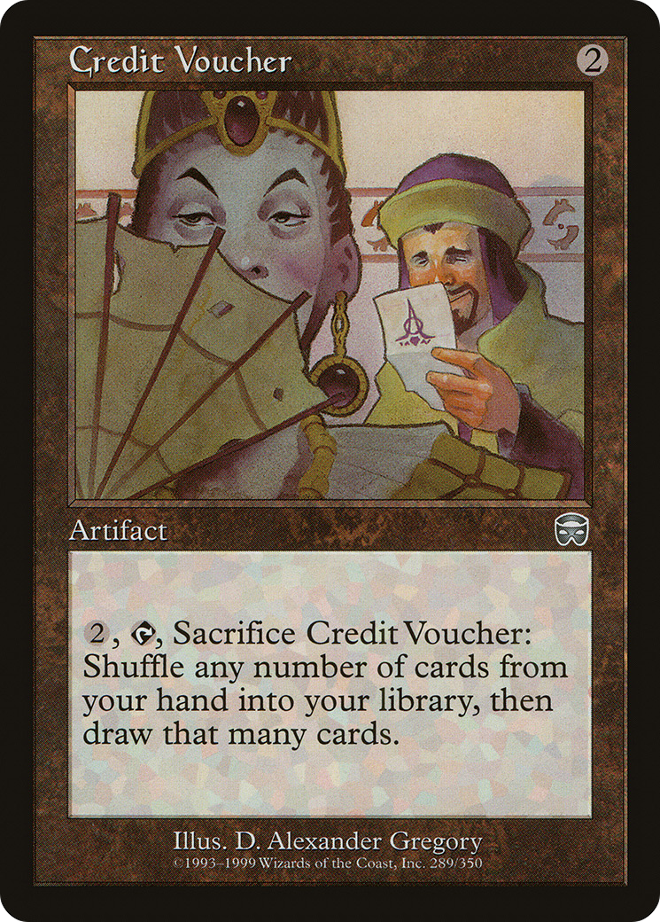 Credit Voucher (MMQ-289) - Mercadian Masques