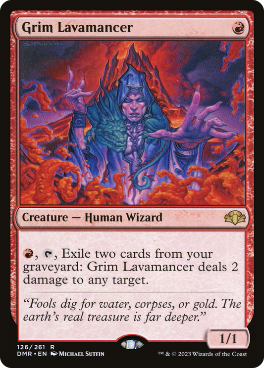 Grim Lavamancer (DMR-126) - Dominaria Remastered Foil