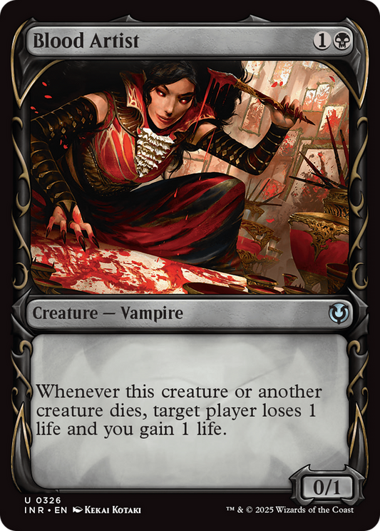 Blood Artist (Showcase) (INR-326) - Innistrad Remastered: (Showcase) Foil