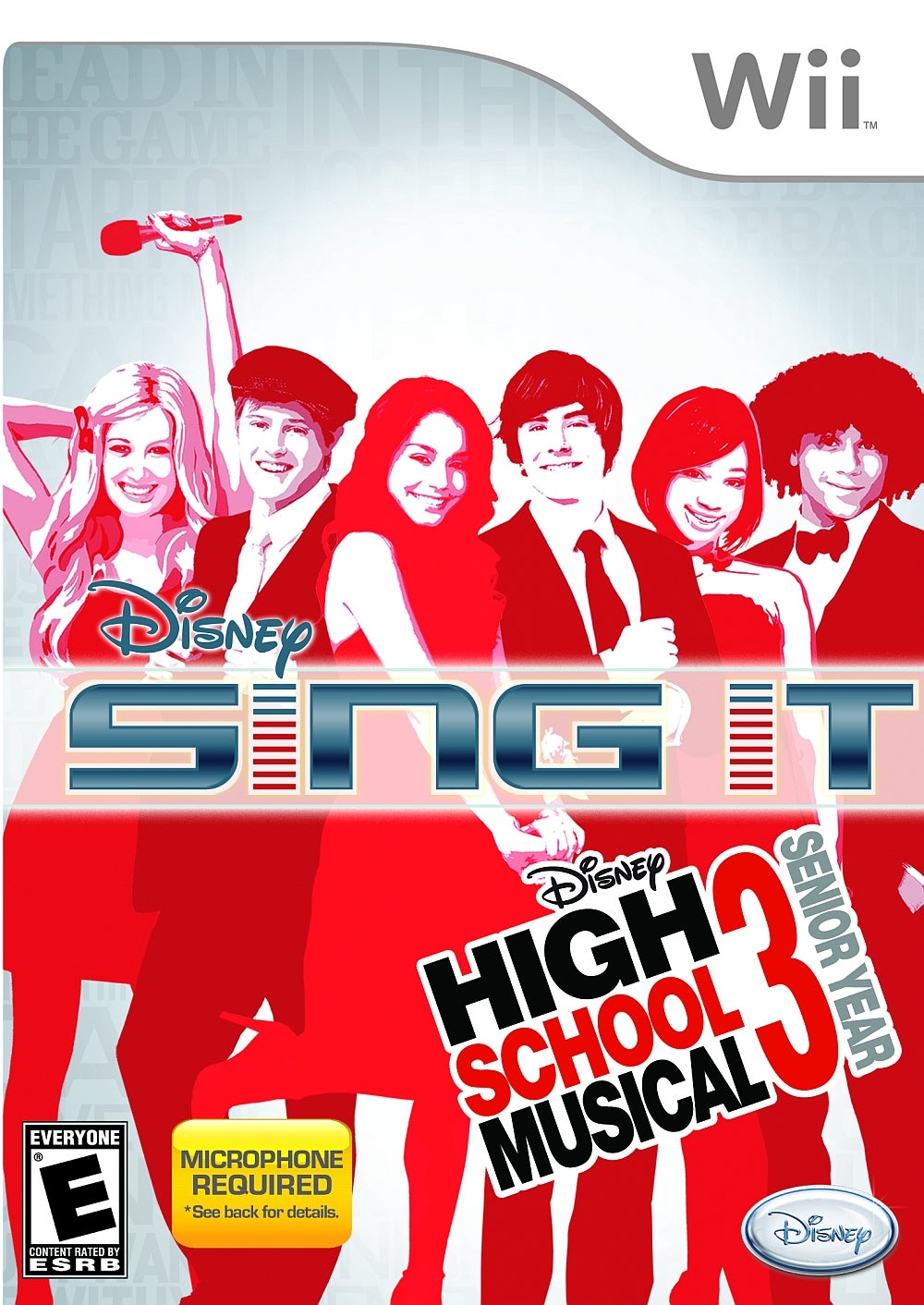 Disney Sing it - High School Musical 3 Senior Year - Nintendo Wii