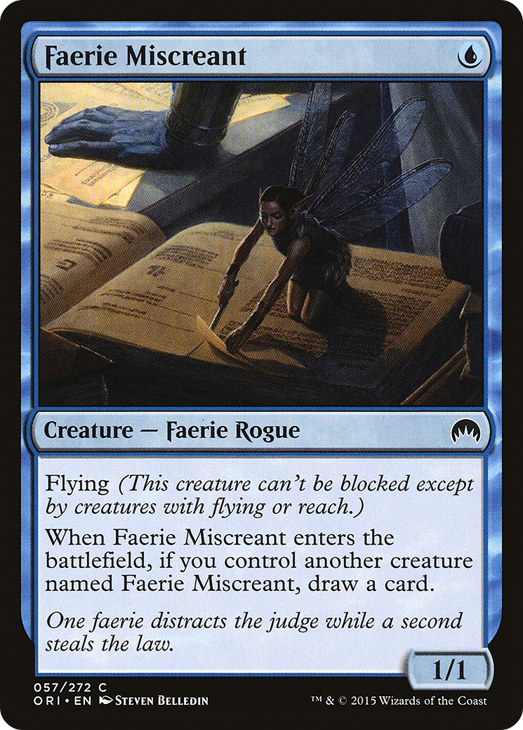 Faerie Miscreant (ORI-057) - Magic Origins Foil