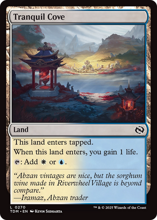 Tranquil Cove (TDM-270) - Tarkir: Dragonstorm