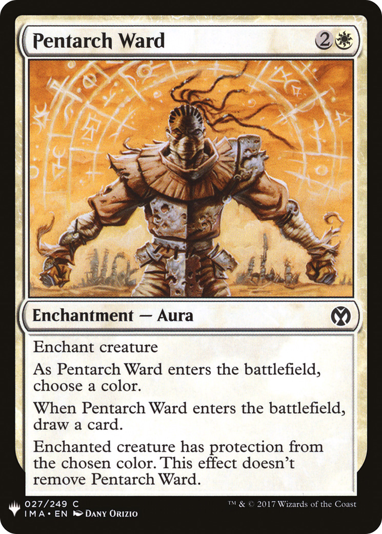 Pentarch Ward (LIST-027) - The List