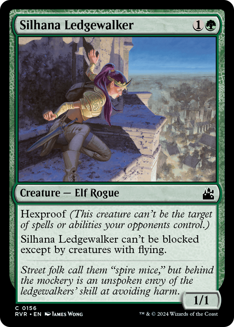 Silhana Ledgewalker (RVR-156) - Ravnica Remastered Foil