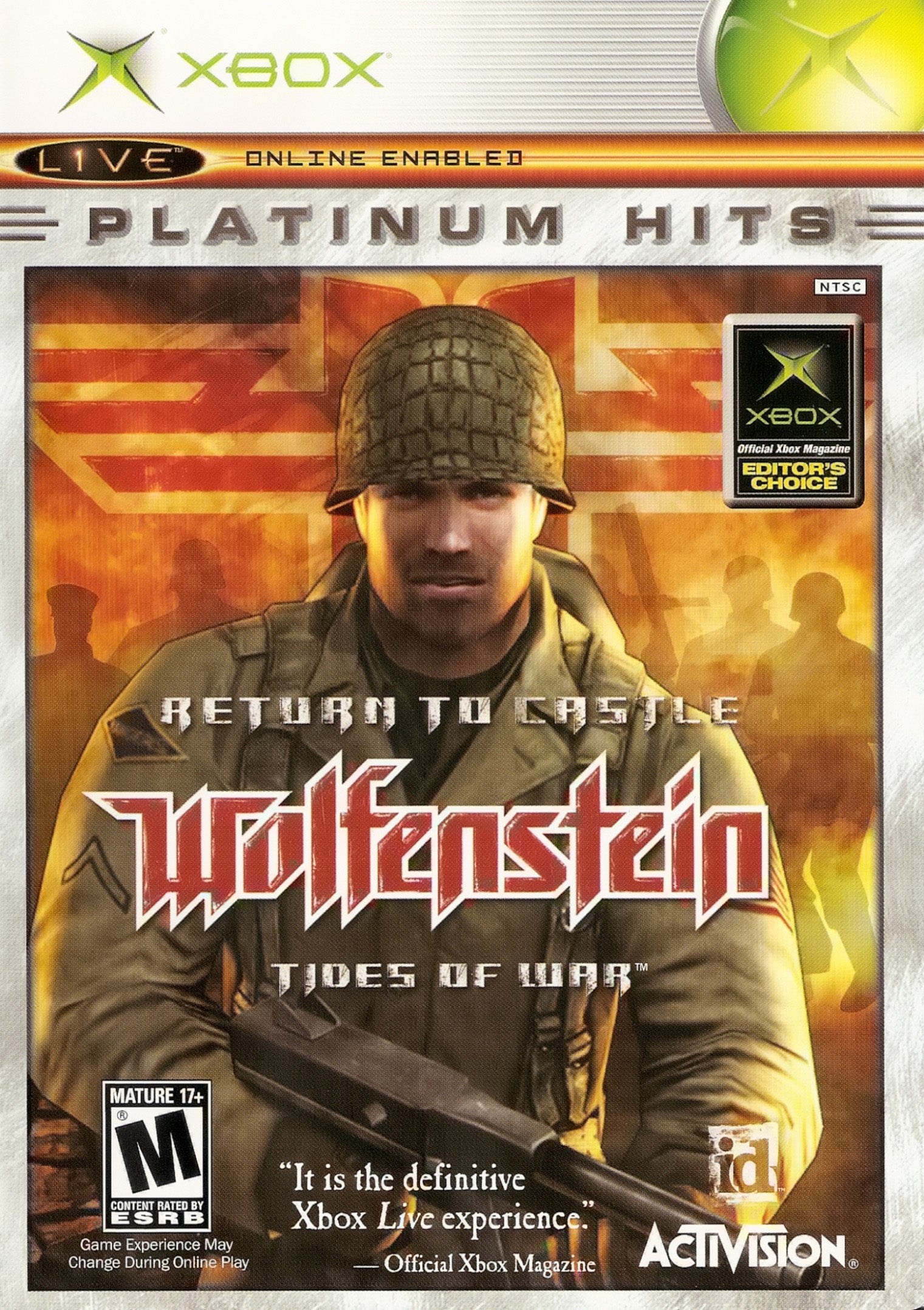 Return To Castle Wolfenstein [Platinum Hits] - Xbox
