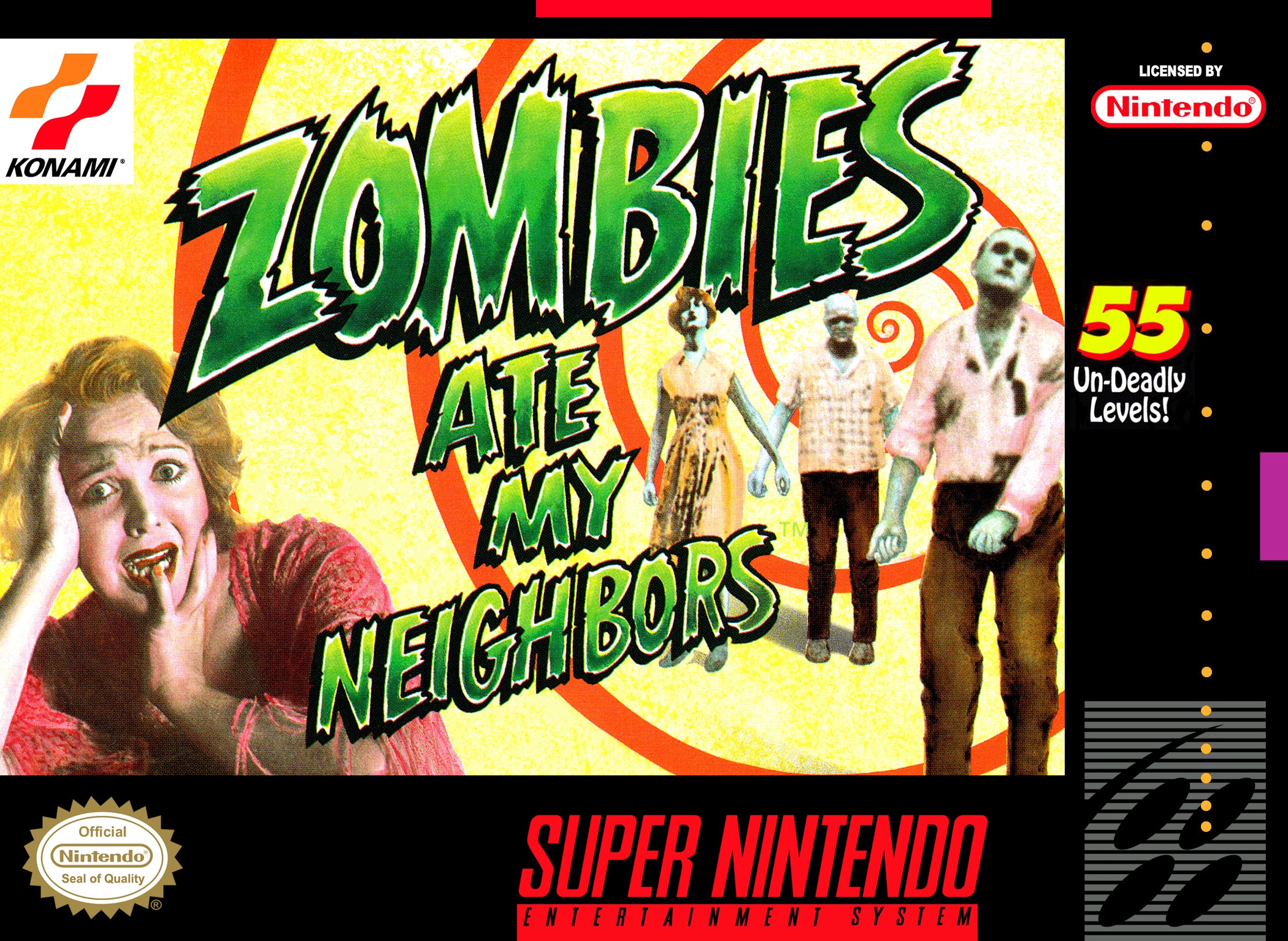 Zombies Ate My Neighbours - Super Nintendo (SNES)