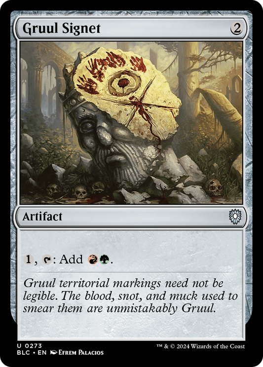 Gruul Signet (BLC-273) - Bloomburrow Commander