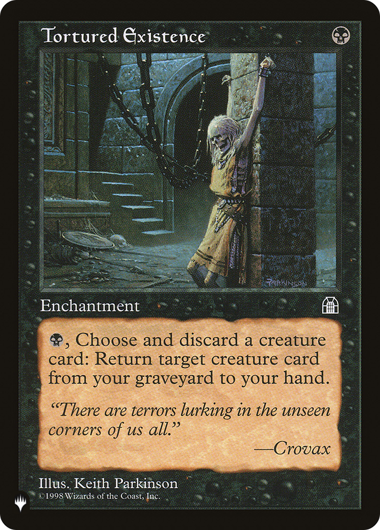 Tortured Existence (LIST-) - The List