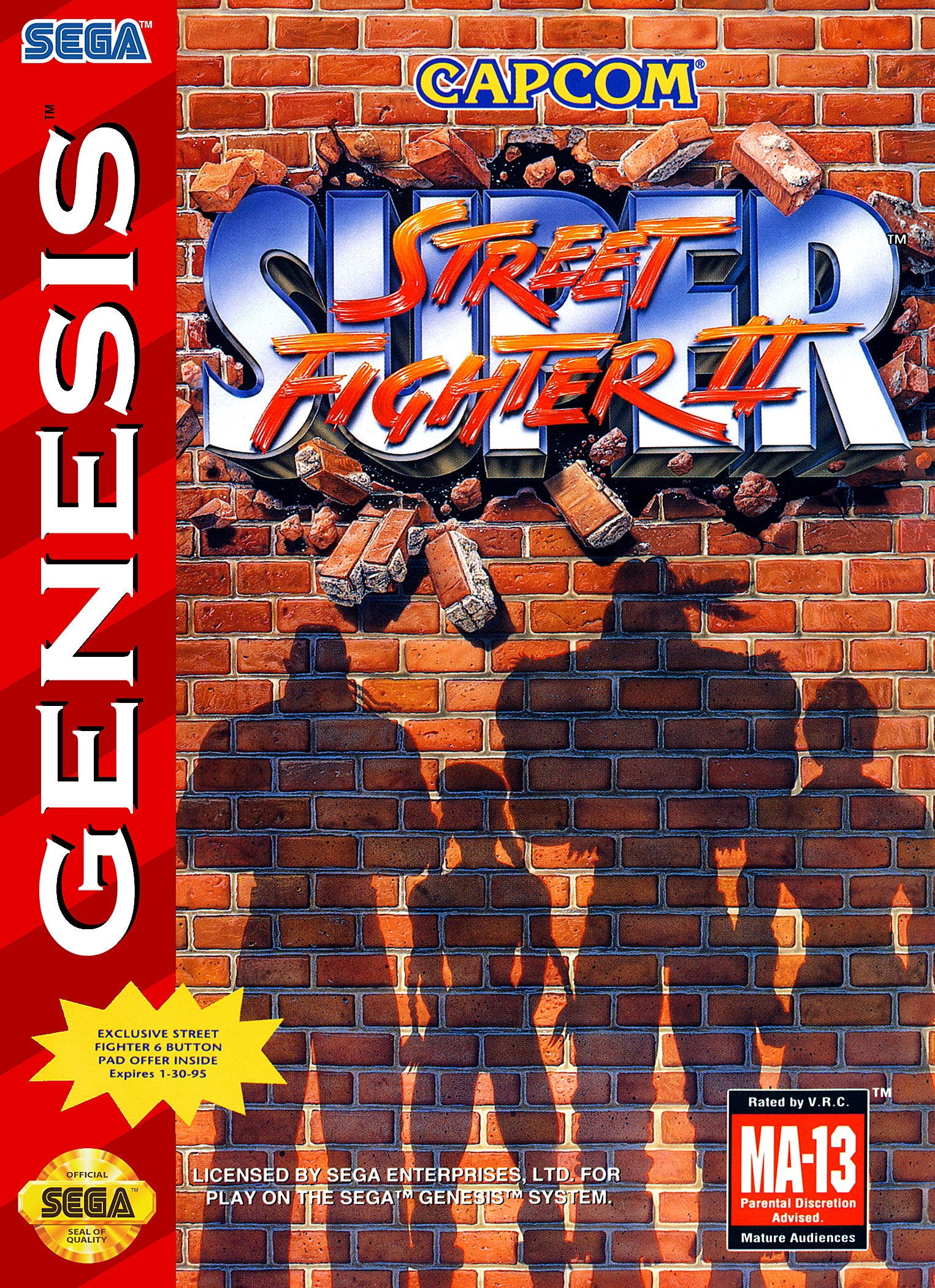 Super Street Fighter II - Sega Genesis