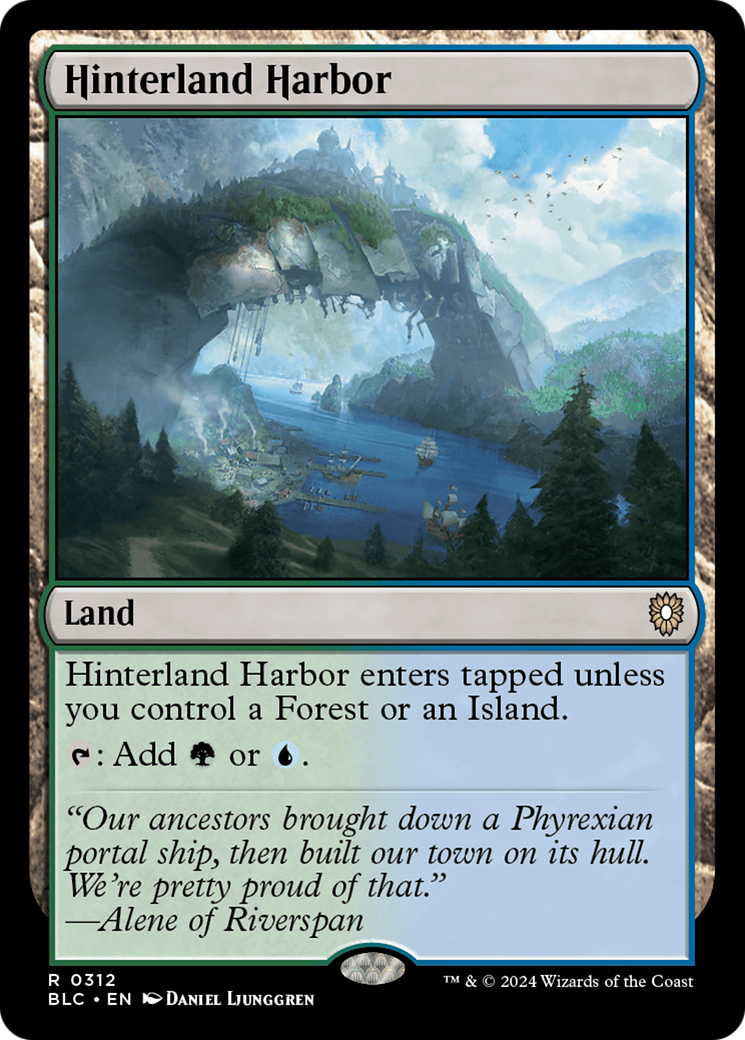 Hinterland Harbor (BLC-312) - Bloomburrow Commander
