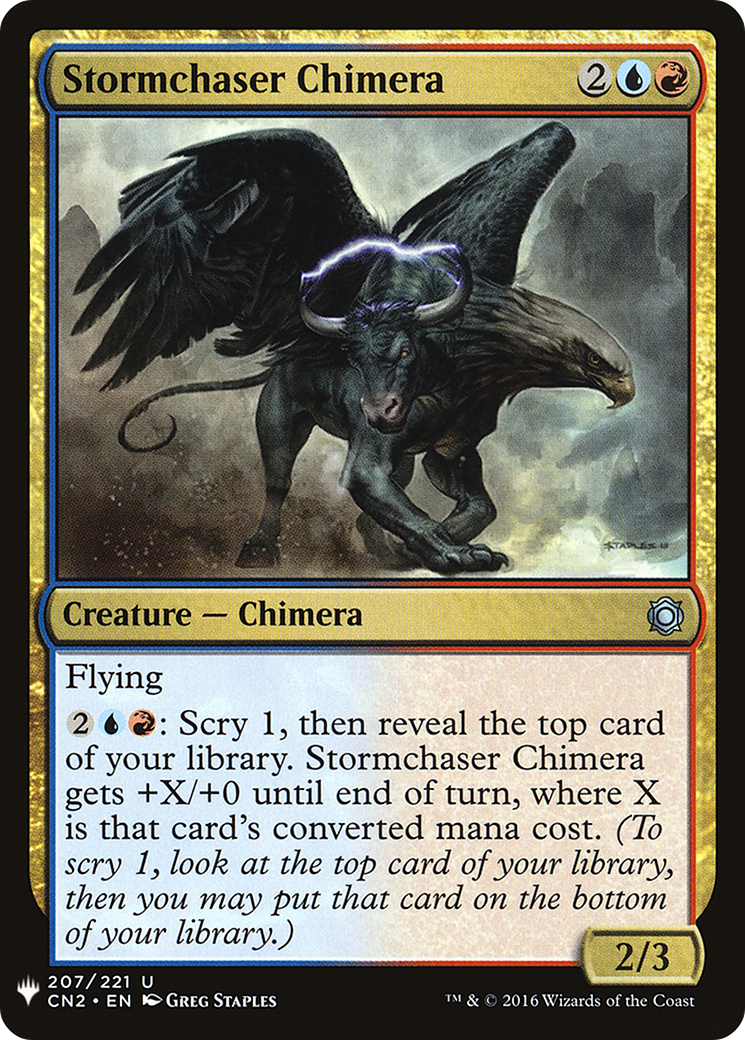 Stormchaser Chimera (LIST-207) - The List