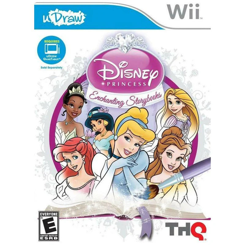 U Draw Disney Princess Enchanting Storybooks (Game Only) - Nintendo Wii