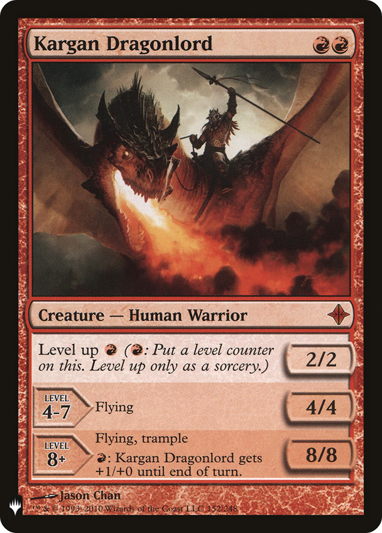 Kargan Dragonlord (LIST-152) - The List