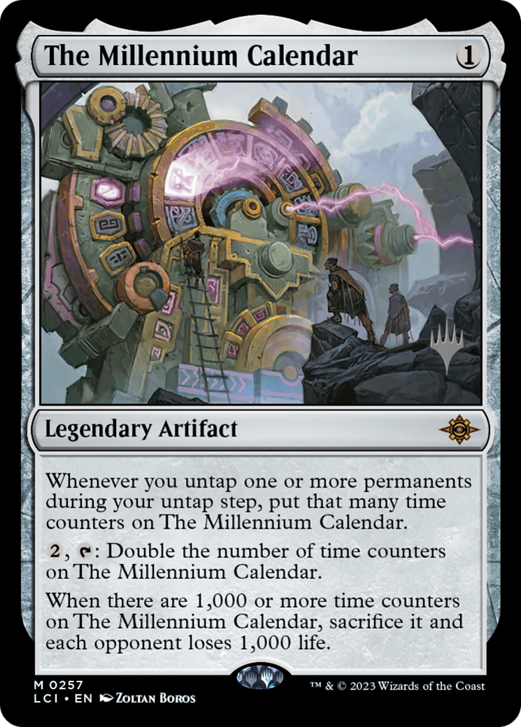 The Millennium Calendar (PPLCI-257P) - The Lost Caverns of Ixalan Promos Foil