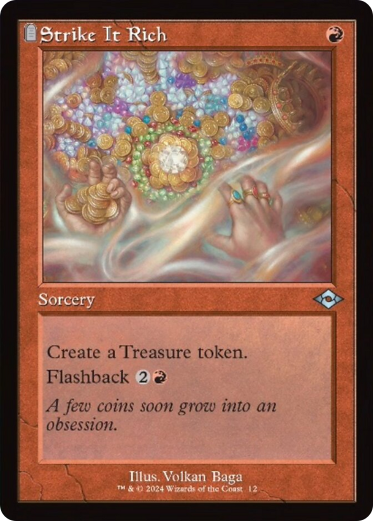 Strike It Rich (MH2-012) - Modern Horizons 2 Timeshifts: (tombstone)