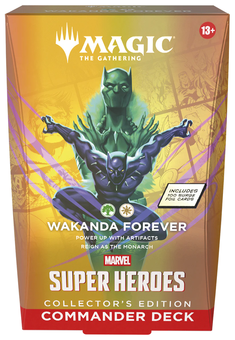 MTG MARVEL SUPER HEROES COMMANDER COLLECTORS EDITION