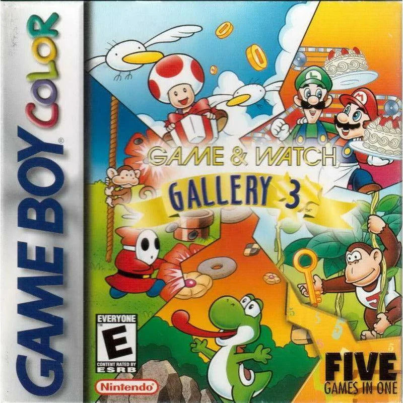 Game & Watch Gallery 3 - Game Boy Color (GBC)