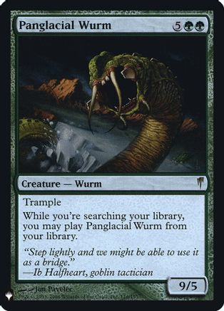 Panglacial Wurm (LIST-116) - The List Reprints Foil