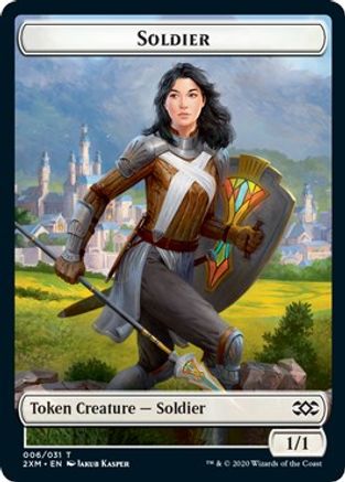 Soldier Token (2XM-006) - Double Masters