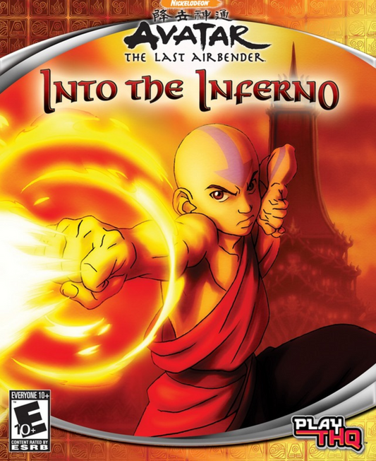 Avatar the Last Airbender Into the Inferno - PlayStation 2 (PS2)