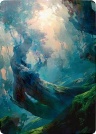 Forest Art Card (21/81) (ASZNR-021) - Art Series: Zendikar Rising