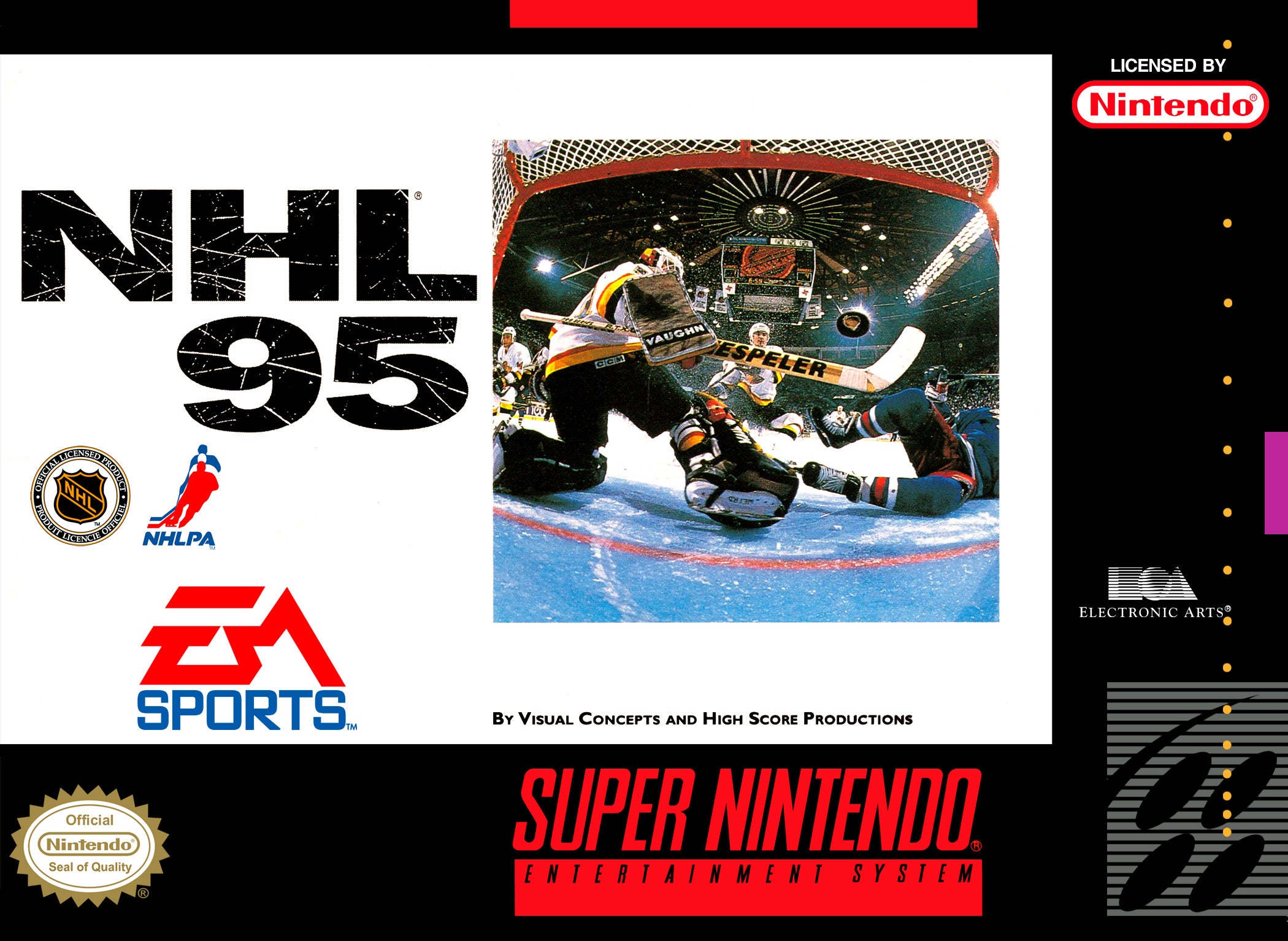 NHL 95 - Super Nintendo (SNES)
