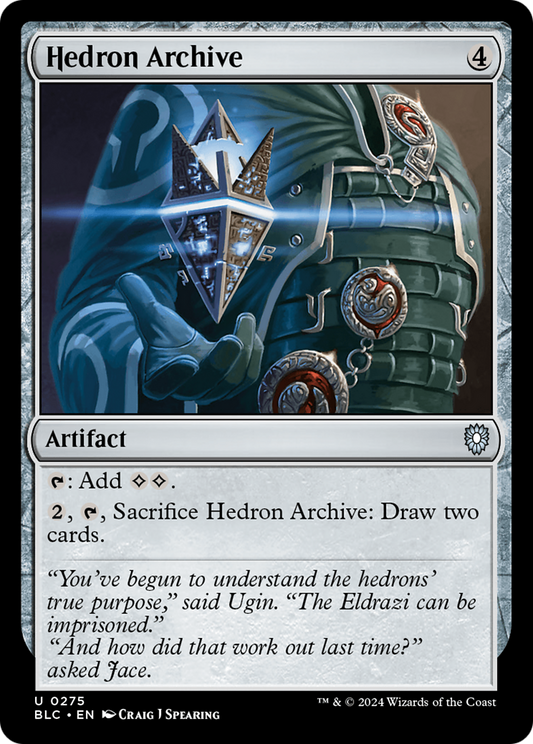 Hedron Archive (BLC-275) - Bloomburrow Commander