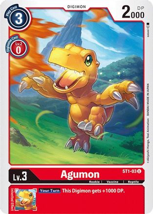 Agumon (ST1-03) - Starter Deck 01: Gaia Red