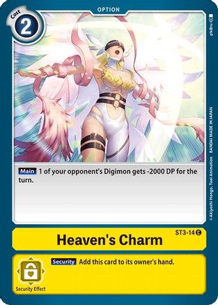 Heaven's Charm (ST3-14) - Starter Deck 03: Heaven's Yellow