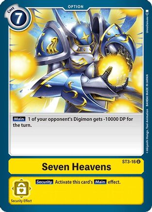 Seven Heavens (ST3-16) - Starter Deck 03: Heaven's Yellow