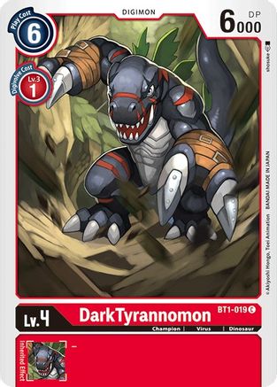 DarkTyrannomon (BT1-019) - Release Special Booster 1.0