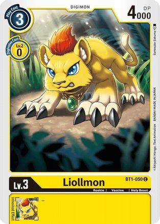 Liollmon (BT1-050) - Release Special Booster 1.0