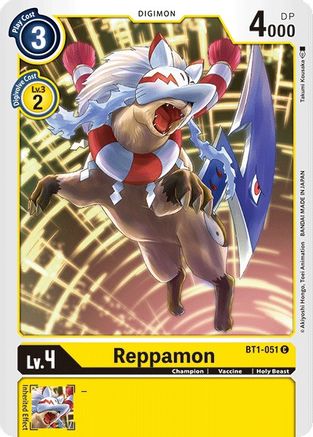 Reppamon (BT1-051) - Release Special Booster 1.0
