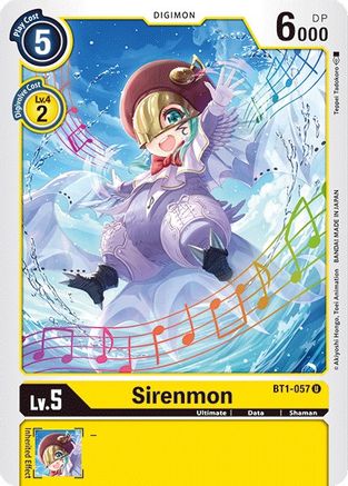 Sirenmon (BT1-057) - Release Special Booster 1.0