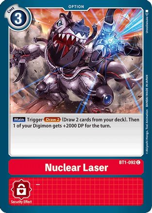 Nuclear Laser (BT1-092) - Release Special Booster 1.0