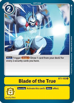 Blade of the True (BT1-102) - Release Special Booster 1.0